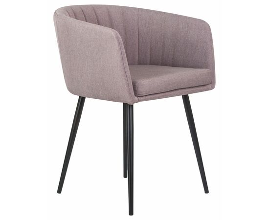 Стул обеденный DOBRIN ALINA, серая ткань (LAR-106D-25), Вариант: серая ткань (LAR-106D-25), изображение 2 | Интернет магазин мебели и декора LifeDekor