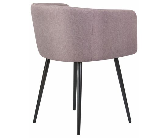 Стул обеденный DOBRIN ALINA, серая ткань (LAR-106D-25), Вариант: серая ткань (LAR-106D-25), изображение 4 | Интернет магазин мебели и декора LifeDekor