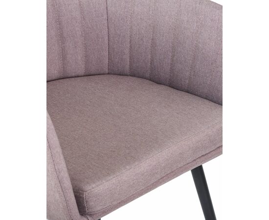 Стул обеденный DOBRIN ALINA, серая ткань (LAR-106D-25), Вариант: серая ткань (LAR-106D-25), изображение 7 | Интернет магазин мебели и декора LifeDekor