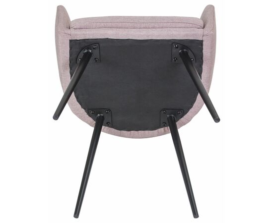 Стул обеденный DOBRIN ALINA, серая ткань (LAR-106D-25), Вариант: серая ткань (LAR-106D-25), изображение 9 | Интернет магазин мебели и декора LifeDekor