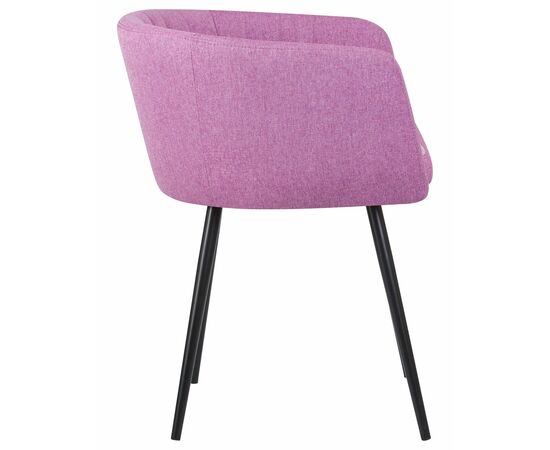 Стул обеденный DOBRIN ALINA, сиреневая ткань (LAR-106D-16), Вариант: сиреневая ткань (LAR-106D-16), изображение 3 | Интернет магазин мебели и декора LifeDekor