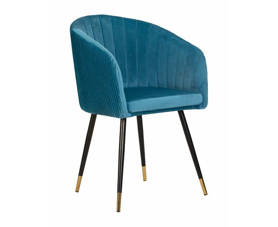 Стул обеденный DOBRIN MARY, морская волна велюр (1922-7), Вариант: морская волна велюр (1922-7) | Интернет магазин мебели и декора LifeDekor