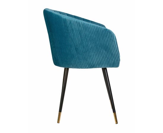Стул обеденный DOBRIN MARY, морская волна велюр (1922-7), Вариант: морская волна велюр (1922-7), изображение 3 | Интернет магазин мебели и декора LifeDekor