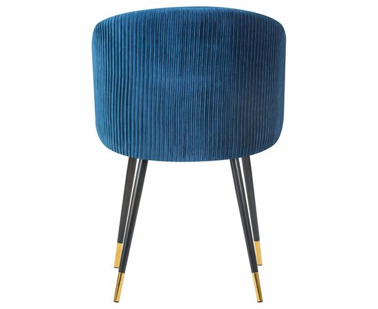 Стул обеденный DOBRIN MARY, синий велюр (1922-20), Вариант: синий велюр (1922-20), изображение 5 | Интернет магазин мебели и декора LifeDekor