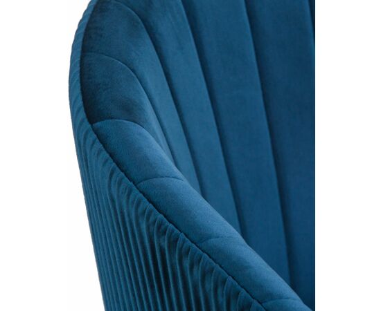 Стул обеденный DOBRIN MARY, синий велюр (1922-20), Вариант: синий велюр (1922-20), изображение 9 | Интернет магазин мебели и декора LifeDekor