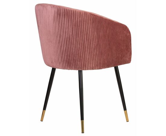 Стул обеденный DOBRIN MARY, бронзово-розовый велюр (1922-17), Вариант: бронзово-розовый велюр (1922-17), изображение 4 | Интернет магазин мебели и декора LifeDekor