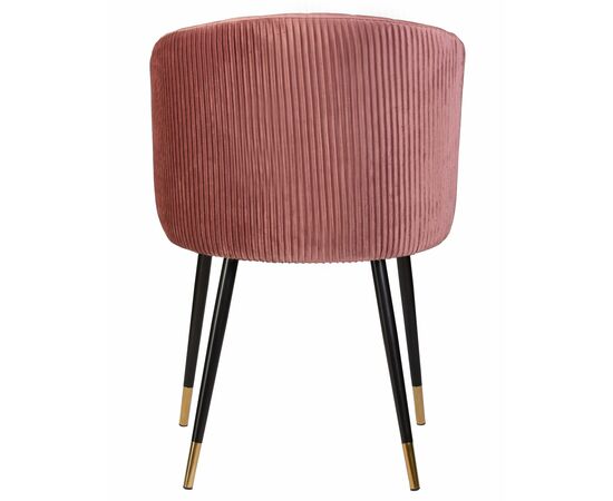 Стул обеденный DOBRIN MARY, бронзово-розовый велюр (1922-17), Вариант: бронзово-розовый велюр (1922-17), изображение 5 | Интернет магазин мебели и декора LifeDekor