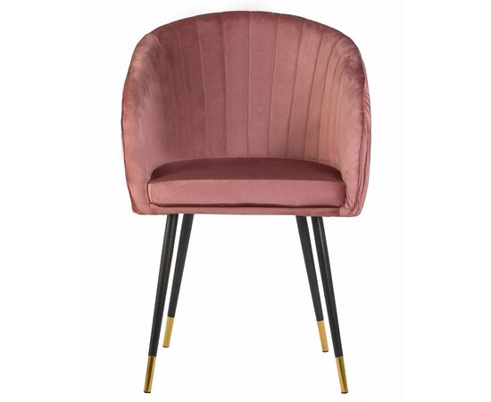 Стул обеденный DOBRIN MARY, бронзово-розовый велюр (1922-17), Вариант: бронзово-розовый велюр (1922-17), изображение 6 | Интернет магазин мебели и декора LifeDekor