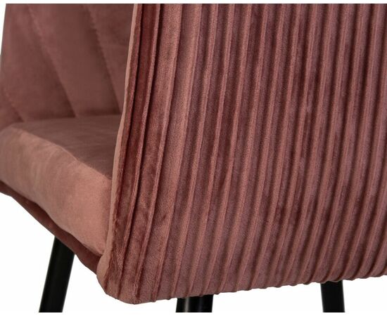 Стул обеденный DOBRIN MARY, бронзово-розовый велюр (1922-17), Вариант: бронзово-розовый велюр (1922-17), изображение 8 | Интернет магазин мебели и декора LifeDekor