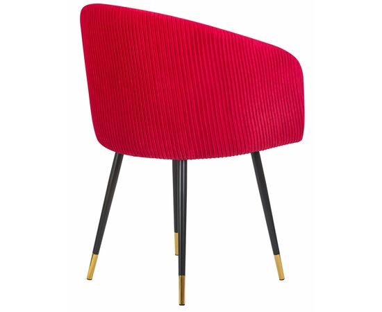 Стул обеденный DOBRIN MARY, малиновый велюр (1922-14), Вариант: малиновый велюр (1922-14), изображение 4 | Интернет магазин мебели и декора LifeDekor