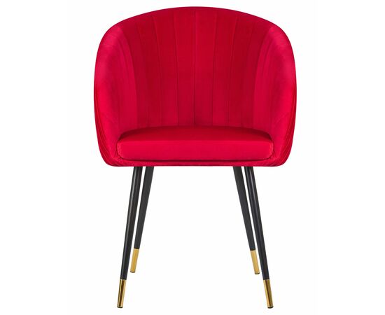 Стул обеденный DOBRIN MARY, малиновый велюр (1922-14), Вариант: малиновый велюр (1922-14), изображение 6 | Интернет магазин мебели и декора LifeDekor