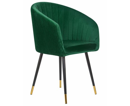 Стул обеденный DOBRIN MARY, зеленый велюр (1922-9), Вариант: зеленый велюр (1922-9), изображение 2 | Интернет магазин мебели и декора LifeDekor