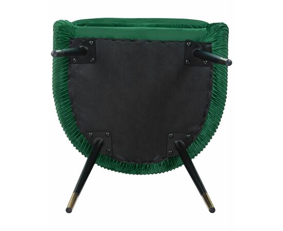 Стул обеденный DOBRIN MARY, зеленый велюр (1922-9), Вариант: зеленый велюр (1922-9), изображение 7 | Интернет магазин мебели и декора LifeDekor