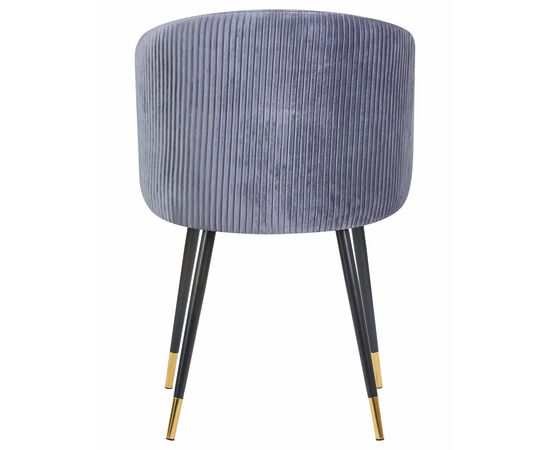 Стул обеденный DOBRIN MARY, серый велюр (1922-19), Вариант: серый велюр (1922-19), изображение 5 | Интернет магазин мебели и декора LifeDekor