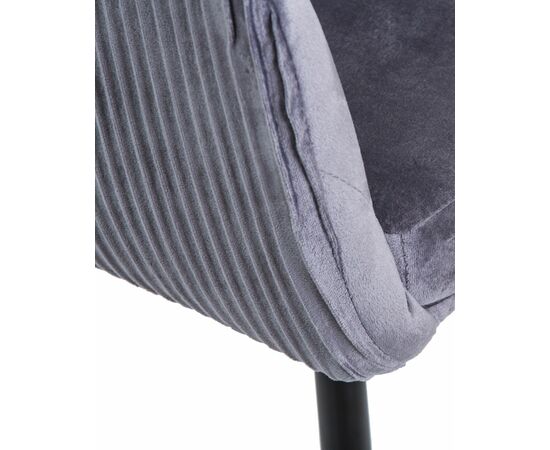 Стул обеденный DOBRIN MARY, серый велюр (1922-19), Вариант: серый велюр (1922-19), изображение 10 | Интернет магазин мебели и декора LifeDekor