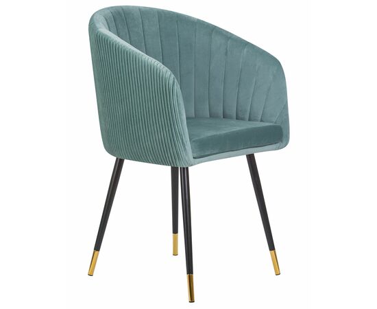 Стул обеденный DOBRIN MARY, мятный велюр (1922-8), Вариант: мятный велюр (1922-8), изображение 2 | Интернет магазин мебели и декора LifeDekor