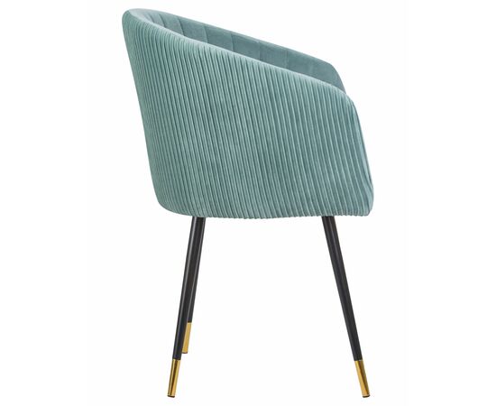 Стул обеденный DOBRIN MARY, мятный велюр (1922-8), Вариант: мятный велюр (1922-8), изображение 3 | Интернет магазин мебели и декора LifeDekor