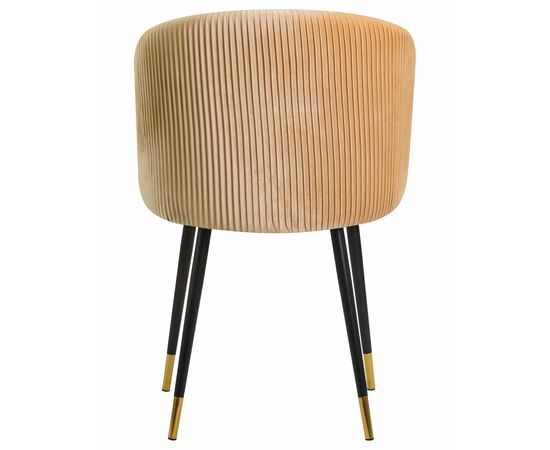 Стул обеденный DOBRIN MARY, песочный велюр (1922-3), Вариант: песочный велюр (1922-3), изображение 4 | Интернет магазин мебели и декора LifeDekor