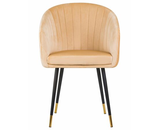 Стул обеденный DOBRIN MARY, песочный велюр (1922-3), Вариант: песочный велюр (1922-3), изображение 5 | Интернет магазин мебели и декора LifeDekor