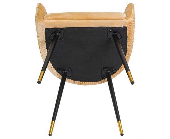 Стул обеденный DOBRIN MARY, песочный велюр (1922-3), Вариант: песочный велюр (1922-3), изображение 7 | Интернет магазин мебели и декора LifeDekor