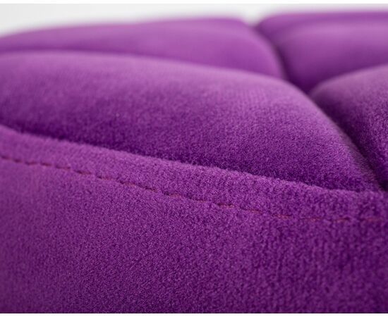 Табурет барный DOBRIN BRUNO BLACK, фиолет велюр (MJ9-58), Вариант: фиолет велюр (MJ9-58), изображение 3 | Интернет магазин мебели и декора LifeDekor