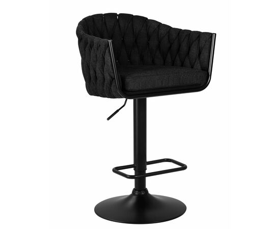 Стул барный DOBRIN LEON, черная ткань (LAR-275-50), Вариант: черная ткань (LAR-275-50) | Интернет магазин мебели и декора LifeDekor