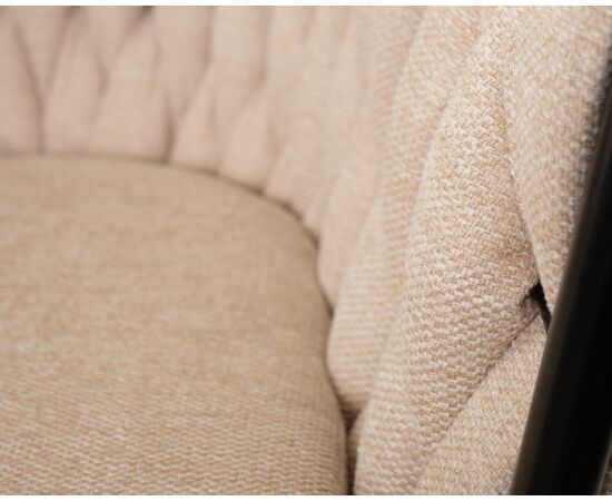 Стул обеденный DOBRIN MATILDA, бежевая ткань (LAR 275-1), Вариант: бежевая ткань (LAR 275-1), изображение 10 | Интернет магазин мебели и декора LifeDekor