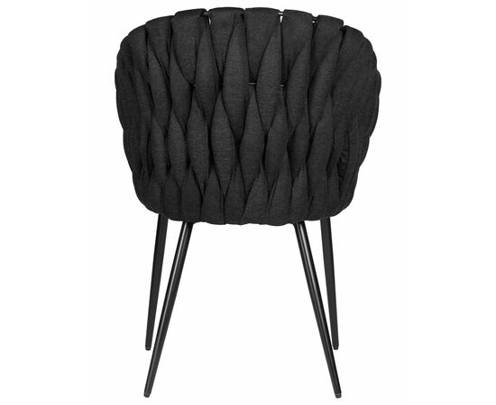 Стул обеденный DOBRIN MATILDA, черная ткань (LAR 275-50), Вариант: черная ткань (LAR 275-50), изображение 5 | Интернет магазин мебели и декора LifeDekor