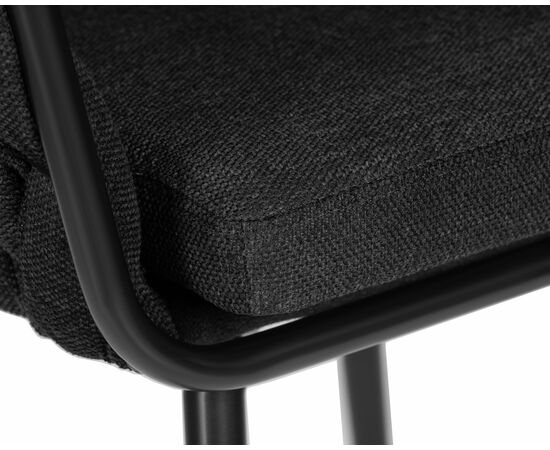 Стул обеденный DOBRIN MATILDA, черная ткань (LAR 275-50), Вариант: черная ткань (LAR 275-50), изображение 7 | Интернет магазин мебели и декора LifeDekor