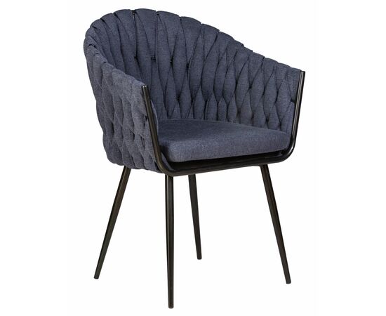 Стул обеденный DOBRIN MATILDA, синяя ткань (LAR-275-29), Вариант: синяя ткань (LAR-275-29) | Интернет магазин мебели и декора LifeDekor