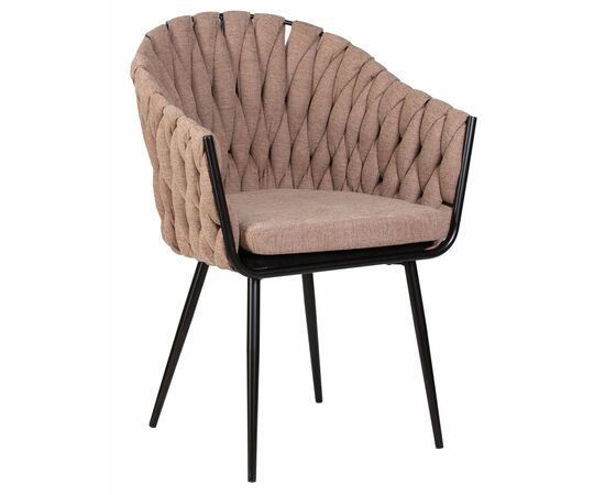 Стул обеденный DOBRIN MATILDA, коричневая ткань (LAR 275-3), Вариант: коричневая ткань (LAR 275-3) | Интернет магазин мебели и декора LifeDekor