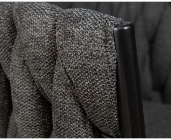 Стул обеденный DOBRIN MATILDA, графитовая ткань (LAR-275-21), Вариант: графитовая ткань (LAR-275-21), изображение 7 | Интернет магазин мебели и декора LifeDekor