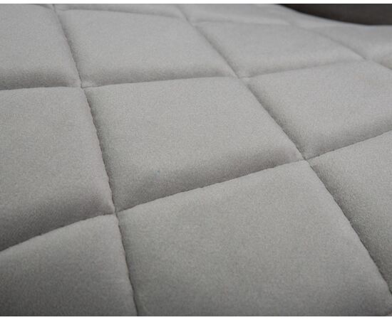 Стул обеденный DOBRIN ROBERT, черные матовые ножки, велюр V108-81 Серый, Вариант: черные матовые ножки, велюр V108-81 Серый, изображение 8 | Интернет магазин мебели и декора LifeDekor