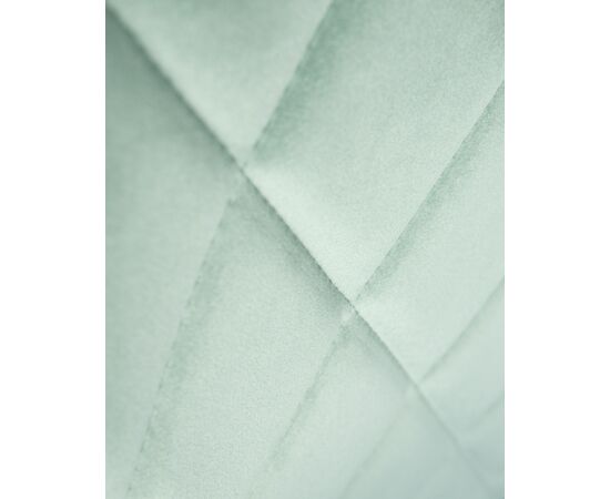 Стул обеденный DOBRIN ROBERT, черные матовые ножки, велюр V108-118 Мятный, Вариант: черные матовые ножки, велюр V108-118 Мятный, изображение 7 | Интернет магазин мебели и декора LifeDekor