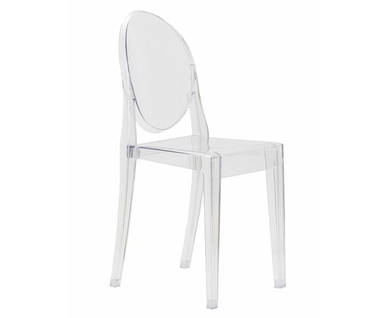 Стул обеденный DOBRIN VICTORIA GHOST, цвет прозрачный, изображение 2 | Интернет магазин мебели и декора LifeDekor