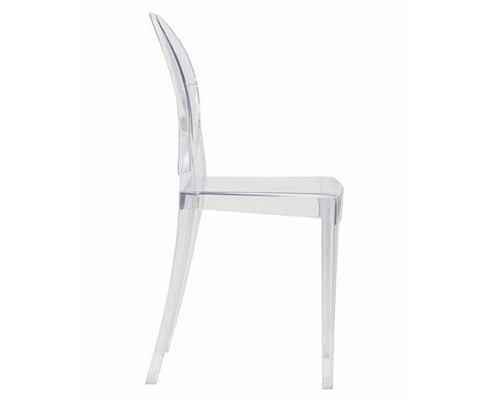 Стул обеденный DOBRIN VICTORIA GHOST, цвет прозрачный, изображение 3 | Интернет магазин мебели и декора LifeDekor