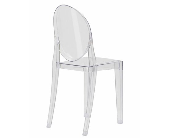 Стул обеденный DOBRIN VICTORIA GHOST, цвет прозрачный, изображение 4 | Интернет магазин мебели и декора LifeDekor