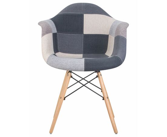 Стул обеденный DOBRIN DAW RACHEL, ножки светлый бук, сиденье 002 Puzzle, Вариант: ножки светлый бук, сиденье 002 Puzzle, изображение 6 | Интернет магазин мебели и декора LifeDekor