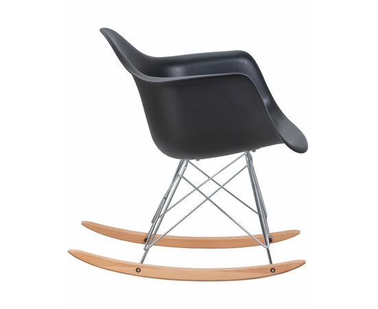 Кресло-качалка DOBRIN DAW ROCK, цвет черный, Вариант: цвет черный, изображение 3 | Интернет магазин мебели и декора LifeDekor