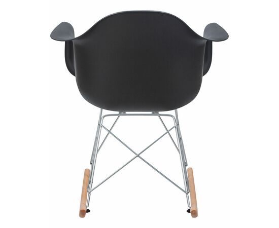 Кресло-качалка DOBRIN DAW ROCK, цвет черный, Вариант: цвет черный, изображение 5 | Интернет магазин мебели и декора LifeDekor