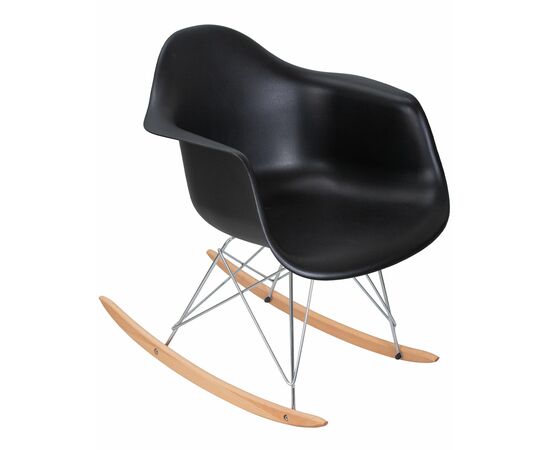 Кресло-качалка DOBRIN DAW ROCK, цвет черный, Вариант: цвет черный, изображение 7 | Интернет магазин мебели и декора LifeDekor