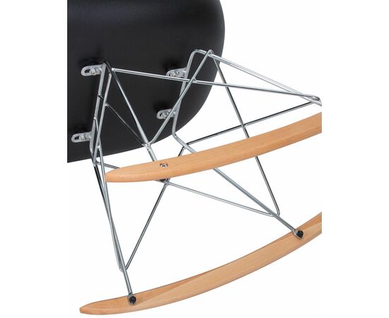 Кресло-качалка DOBRIN DAW ROCK, цвет черный, Вариант: цвет черный, изображение 8 | Интернет магазин мебели и декора LifeDekor