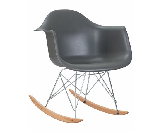 Кресло-качалка DOBRIN DAW ROCK, цвет серый, Вариант: цвет серый | Интернет магазин мебели и декора LifeDekor