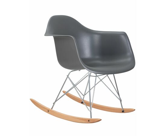 Кресло-качалка DOBRIN DAW ROCK, цвет серый, Вариант: цвет серый, изображение 2 | Интернет магазин мебели и декора LifeDekor