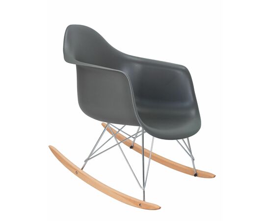 Кресло-качалка DOBRIN DAW ROCK, цвет серый, Вариант: цвет серый, изображение 7 | Интернет магазин мебели и декора LifeDekor