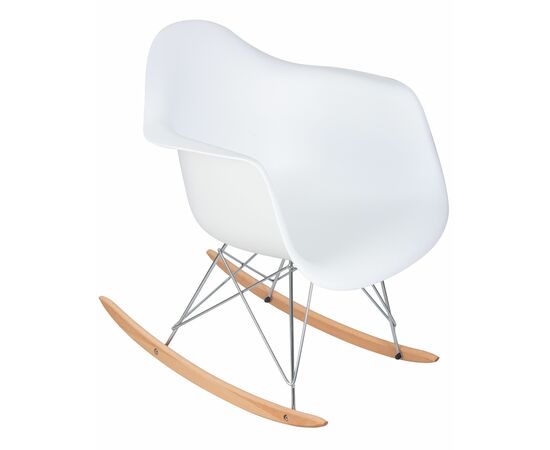 Кресло-качалка DOBRIN DAW ROCK, цвет белый, Вариант: цвет белый, изображение 7 | Интернет магазин мебели и декора LifeDekor