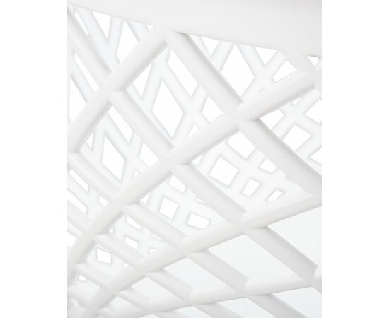 Стул обеденный DOBRIN SAMWELL, ножки светлый бук, цвет белый (W-02), изображение 10 | Интернет магазин мебели и декора LifeDekor