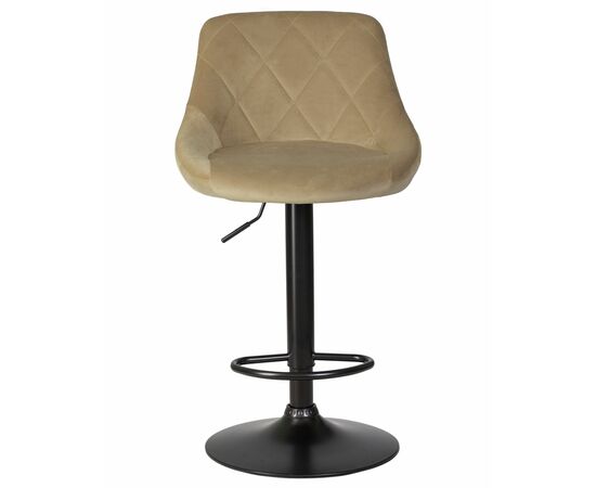 Стул барный DOBRIN LOGAN BLACK, мокко велюр (MJ9-9), Вариант: мокко велюр (MJ9-9), изображение 6 | Интернет магазин мебели и декора LifeDekor