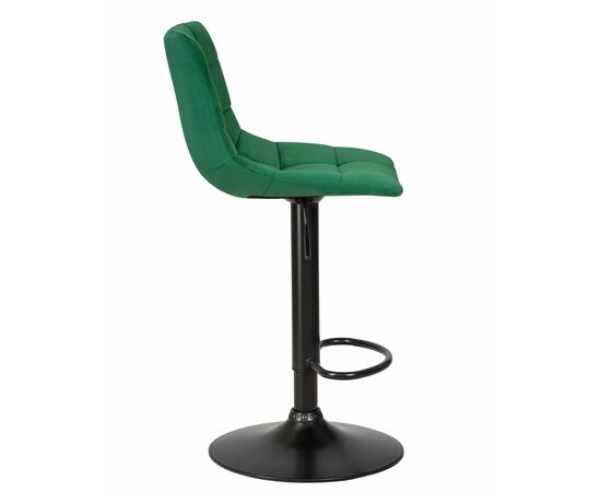 Стул барный DOBRIN TAILOR BLACK, зеленый велюр (MJ9-88), Вариант: зеленый велюр (MJ9-88), изображение 3 | Интернет магазин мебели и декора LifeDekor