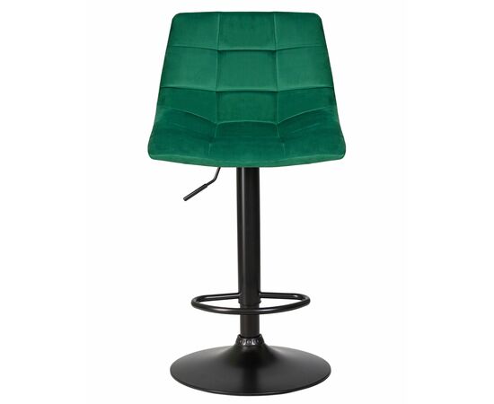 Стул барный DOBRIN TAILOR BLACK, зеленый велюр (MJ9-88), Вариант: зеленый велюр (MJ9-88), изображение 6 | Интернет магазин мебели и декора LifeDekor